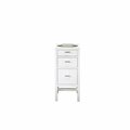 James Martin Vanities Addison 15in Base Cabinet Only, Glossy White E444-BC15-GW